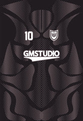 jersey vector background black grey