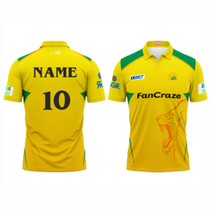 Next Print Customised Joburg Super Kings Cricket Jersey
