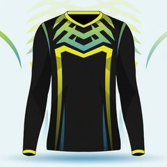 Next Print Customised Long Sleeves Cricket Sports Jersey.