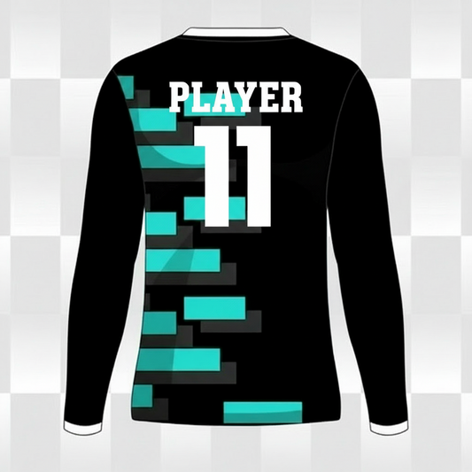 Next Print Customised Sports Long Sleeve Cricket T-Shirt Jersey.