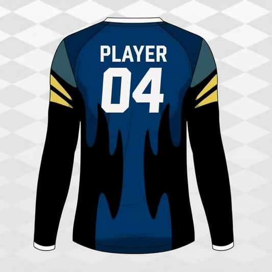 Next Print Customised Sports Cricket Long Sleeve Men T-Shirt Jersey.