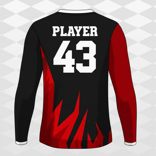 Next Print Customised Cricket Sports Long Sleeves T-Shirt Sports Jersey