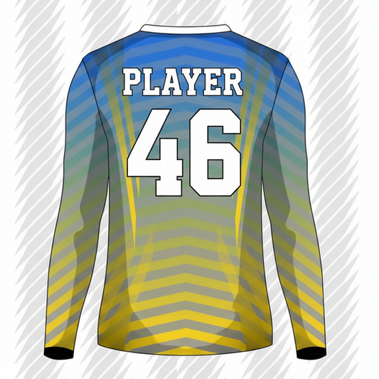 Next Print Customised Cricket Sports Long Sleeves T-Shirt Sports Jersey