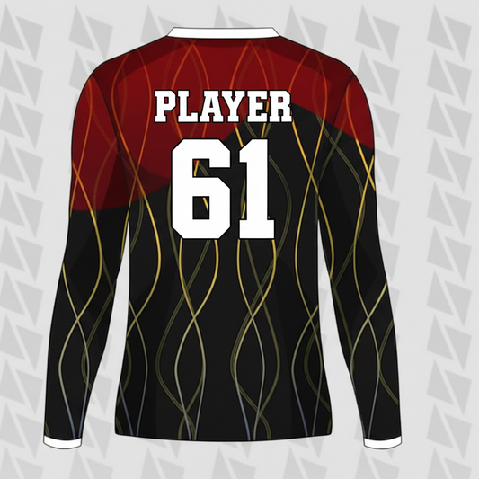 Next Print Customised Cricket Sports Long Sleeves T-Shirt Sports Jersey