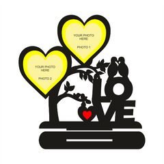 LOVE BIRDS STAND FRAME - Next Print