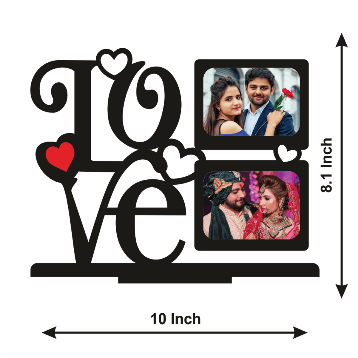 LOVE DOUBLE IMAGE STAND FRAME 45 - Next Print