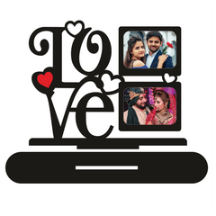 LOVE DOUBLE IMAGE STAND FRAME 45 - Next Print