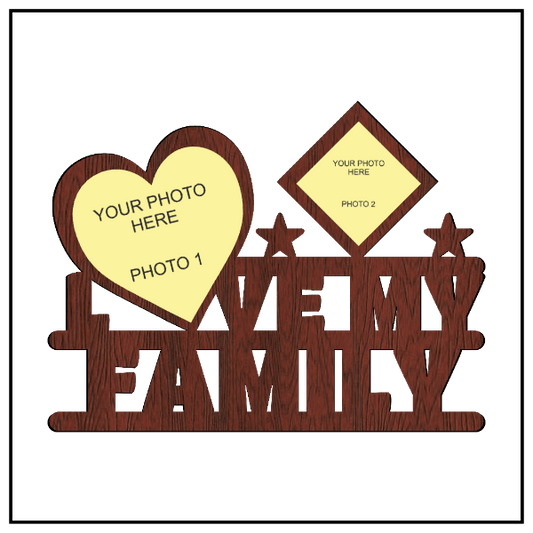 Love My Family Wall Family - Next Print