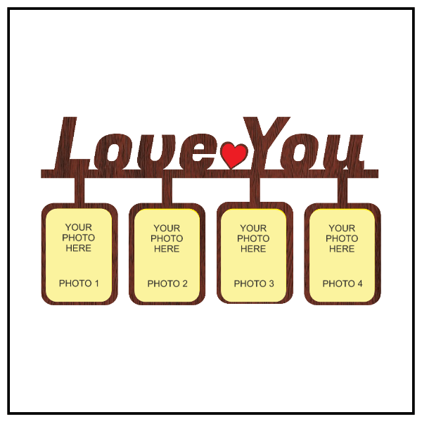 LOVE YOU A BEAUTIFUL WALLFRAME - Next Print