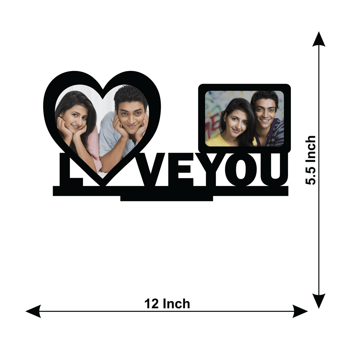 LOVE YOU DOUBLE IMAGE STAND FRAME 70 - Next Print