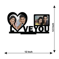 LOVE YOU DOUBLE IMAGE STAND FRAME 70 - Next Print