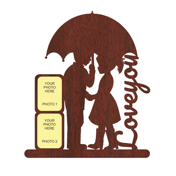 LOVE YOU UNDER UMBRELLA WALL FRAME - Next Print