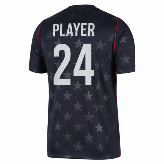 Custom Mexico style football jersey with personalized name and number