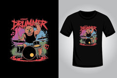 Next Print Modern music tshirt .