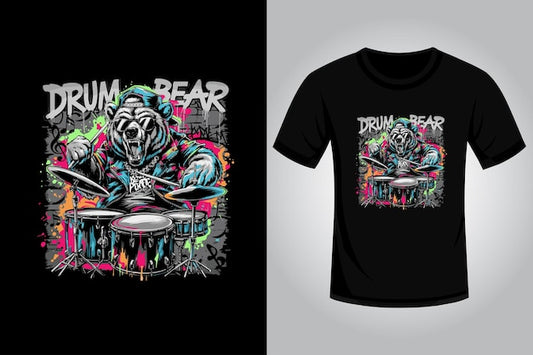 Next Print Modern music tshirt .