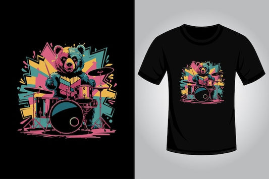 Next Print Modern music tshirt .