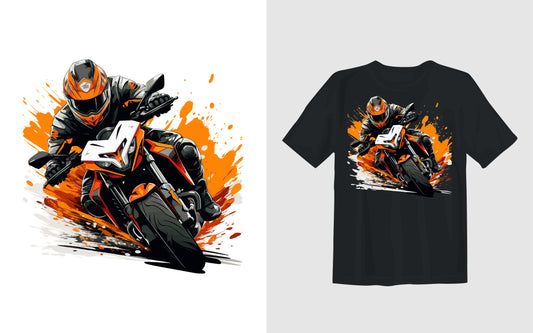Bike Ride Printed T-shirt