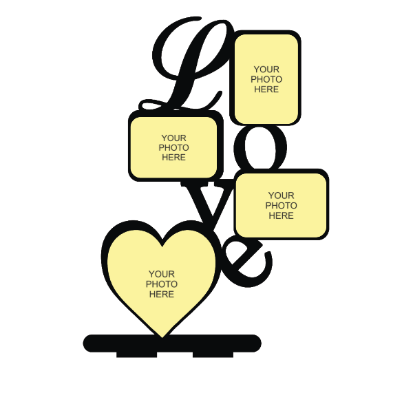 MULTI IMAGE LOVE STAND FRAME 23 - Next Print