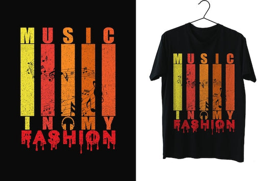 Next Print Music In my fashion printable vector tshirt.