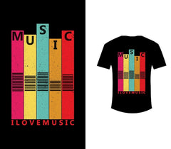 Next Print Music t shirt design vintage style t shirt .