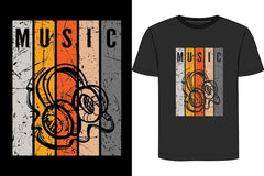 Next Print MUSIC T-SHIRT.