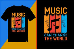 music t shirt design