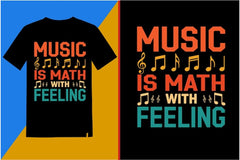 music t shirt design