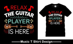 Music tshirt design template.