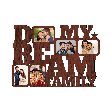 My Dream Family Wall Frame - Next Print