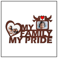 My Family My Pride Wall Frame - Next Print