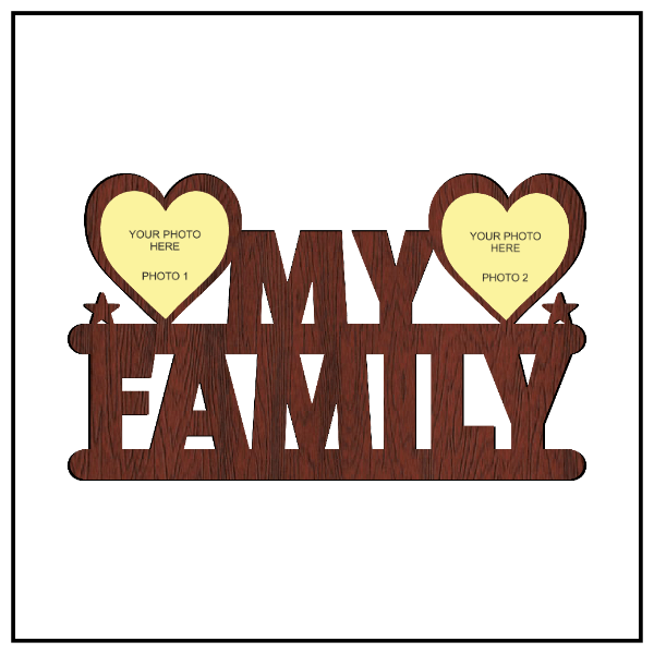 My Family Wall Frame - Next Print