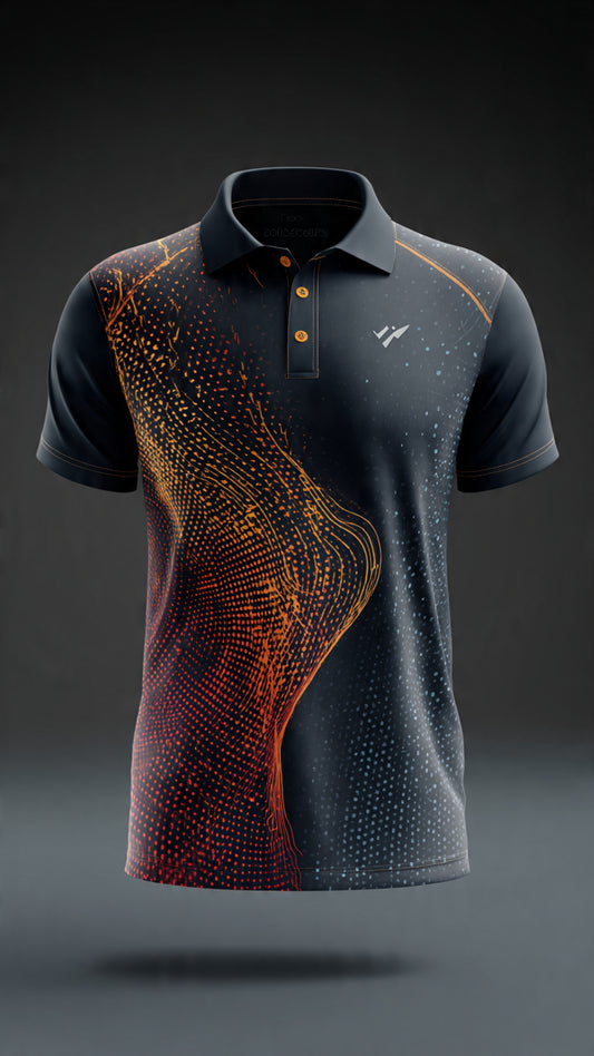 Next Print Cricket sports jersey pole t- shirt / All over printed jersey / mem and women