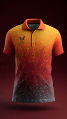 Next Print Cricket Custom Football Jersey with Collarsports jersey pole t- shirt / All over printed jersey / mem and women