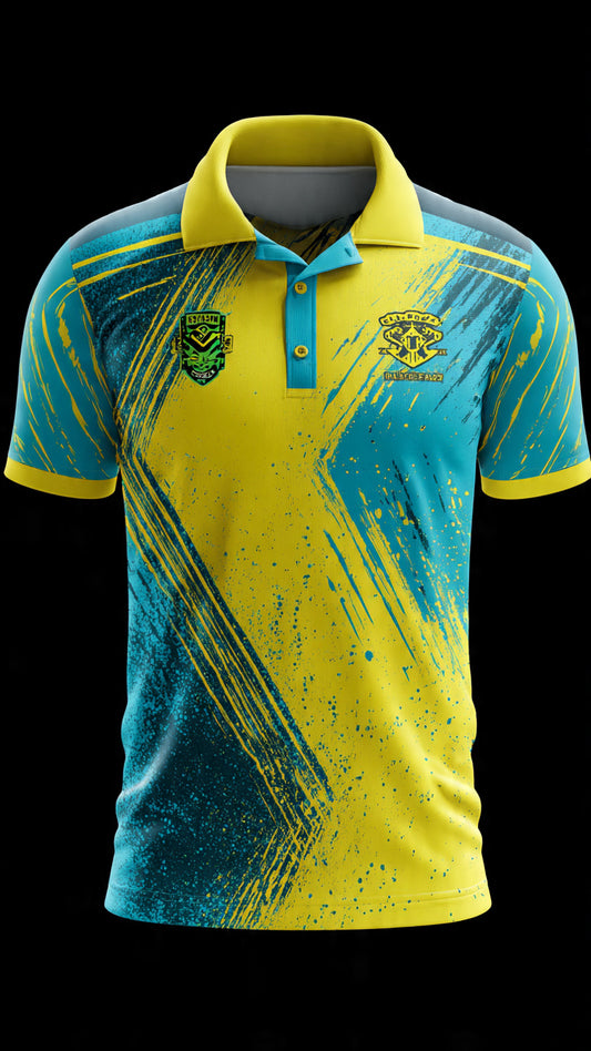 Next Print Cricket Custom Football Jersey with Collar sports jersey pole t- shirt / All over printed jersey / mem and women