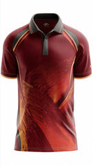 Next Print Cricket Custom Printed Team Uniform sports jersey pole t- shirt / All over printed jersey / mem and women
