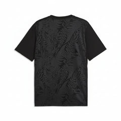 Black textured soccer jersey inspired by new zealand football fan jersey
