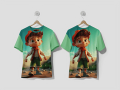 NEXT PRINT 3d cartoon character Design printed t-shirt - Next Print