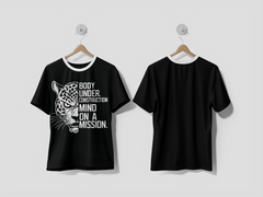 NEXT PRINT A black t shirt with the word body under it tiger Printed t-shirt - Next Print