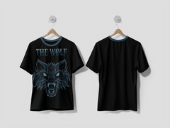NEXT PRINT Angry wolf head with t shirt design - Next Print