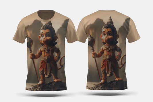 Next Print Anjaneya Printed t-shirt - Next Print