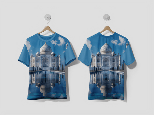 NEXT PRINT Architecture of ancient monument for world heritage day celebration Design printed t-shirt - Next Print