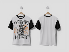 Next Print Country Toads Take Me Home Funny Country Music Toad Design Printed T-shirts - Next Print