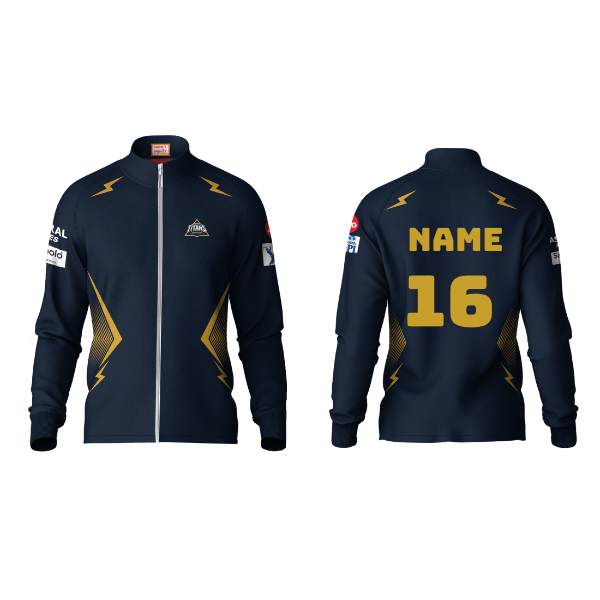 Next Print Customisable Ipl Gujrat jacket - Next Print