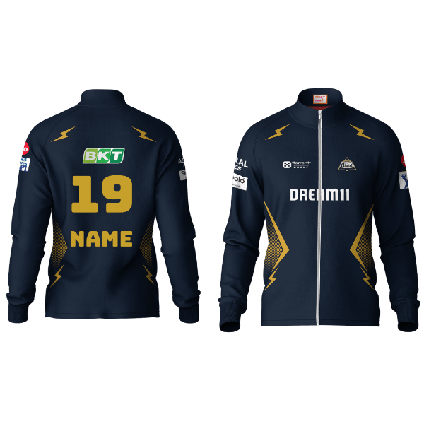 Next Print Customisable Ipl Gujrat jacket - Next Print