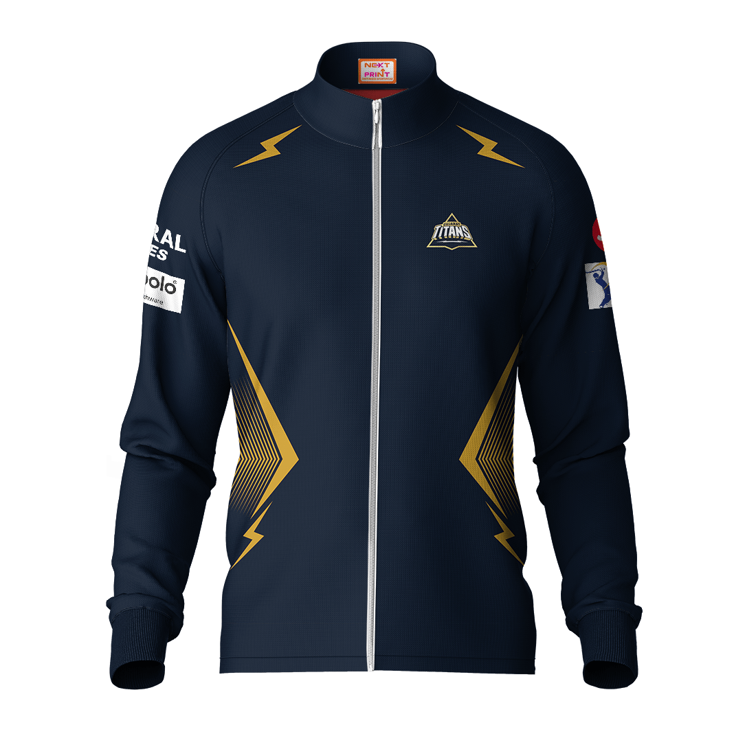 Next Print Customisable Ipl Gujrat jacket - Next Print