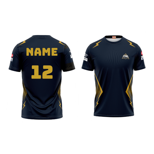 Next Print Customisable Ipl Gujrat Round Neck jersey - Next Print