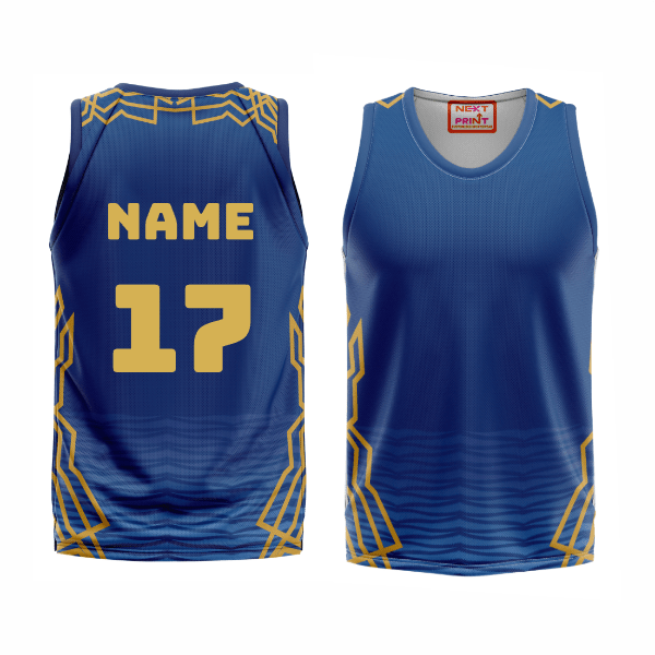 Next Print Customisable Mumbai Jersey Basket ball - Next Print