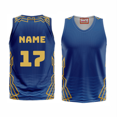 Next Print Customisable Mumbai Jersey Basket ball - Next Print