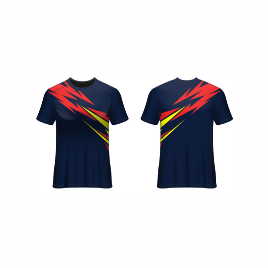 Next Print Customised All Over Printed Round Neck T-Shirt NP0000S672 - Next Print