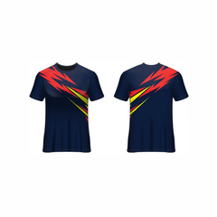 Next Print Customised All Over Printed Round Neck T-Shirt NP0000S672 - Next Print